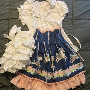 Lolita Carousel Skirt